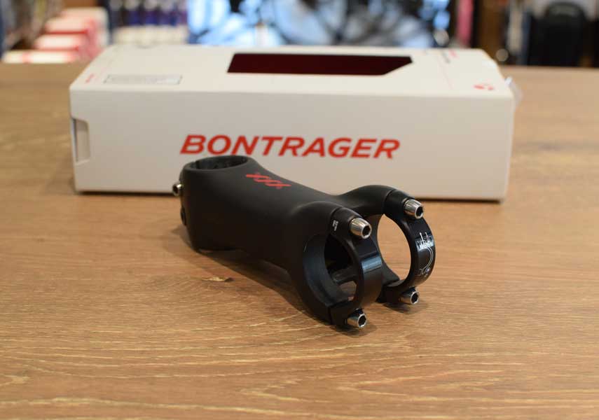 更に軽量化するならココも！BONTRAGER (ボントレガー) XXXステム – バイクプラス