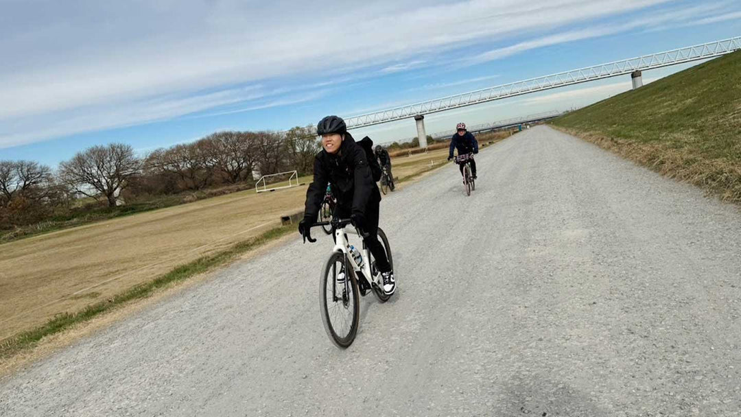 人生初のグラベルライド:秘密の脇道とコーヒーを求めてin江戸川