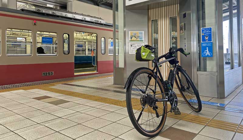 ついに東京でも!西武多摩川線サイクルトレイン!自転車を直持ち込み!!