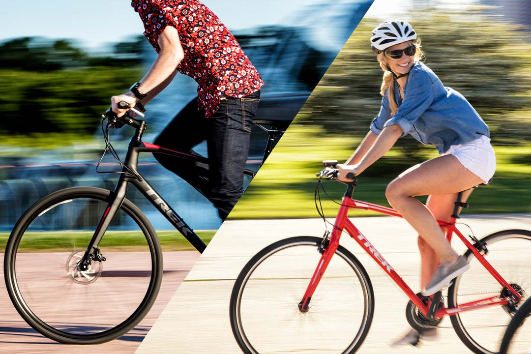 左がリムサイドもブラックのディスクブレーキ専用リム、右がリムサイドがシルバーのリムブレーキ対応リムの写真