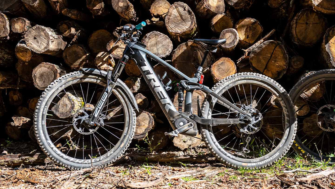 Rockshox ZEBにサスペンションフォークを付け替えたRail 9.7の写真