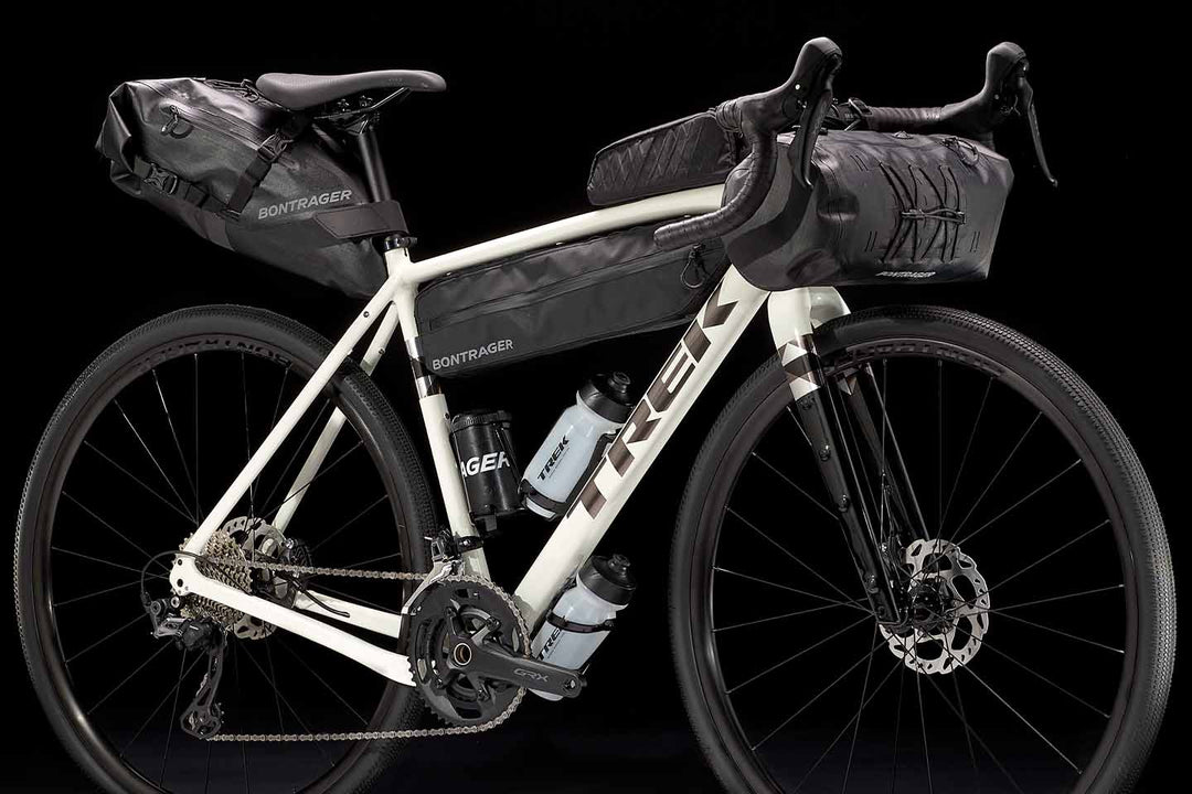 Trek Checkpoint ALR5(トレックチェックポイントALR5)バイクパッキングバッグ装着例