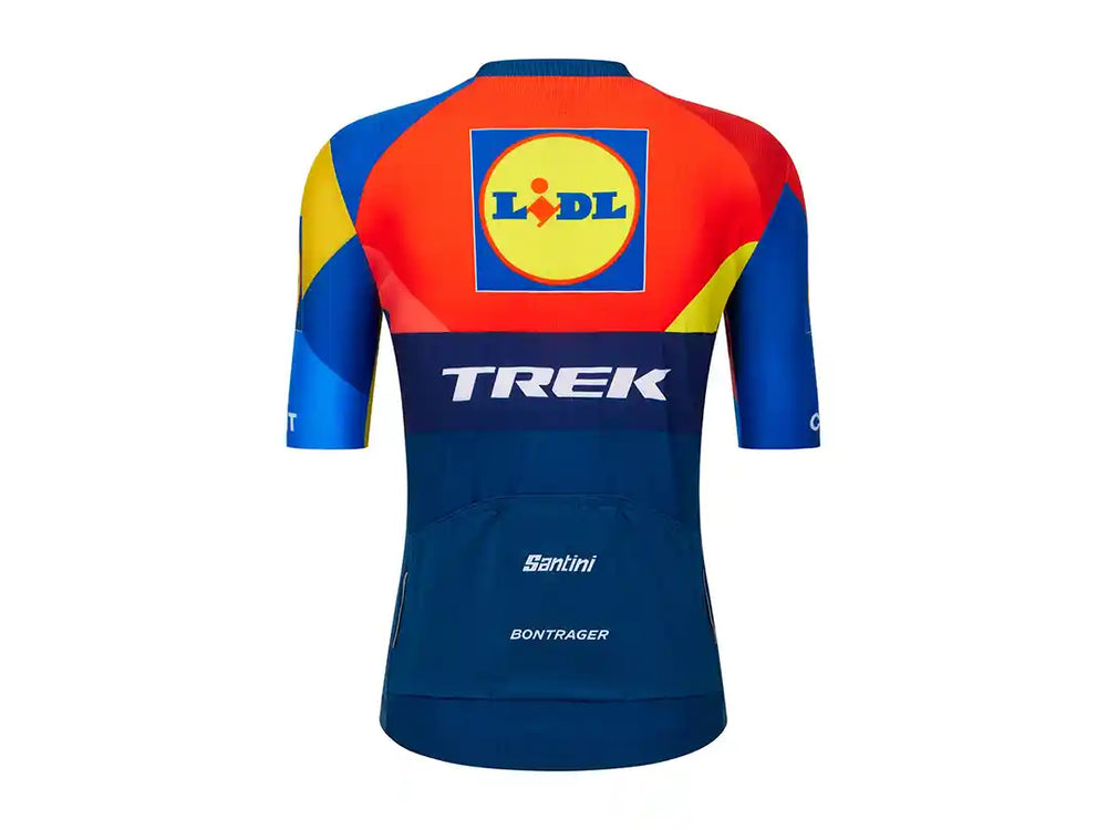 Santini Lidl-Trekレプリカレースジャージ:後ろ側