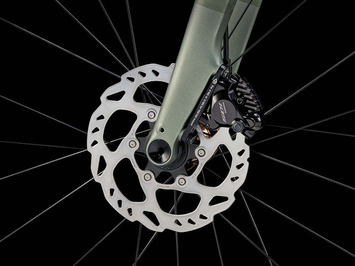 Trek Domane AL5 Gen4(トレックドマーネAL4 Gen4)Lichen Green(グリーン)のフラットマウントディスクブレーキ