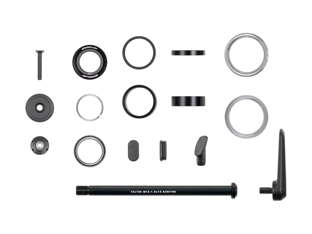 Procaliber Gen 3 フレームセットに付属するスモールパーツ類