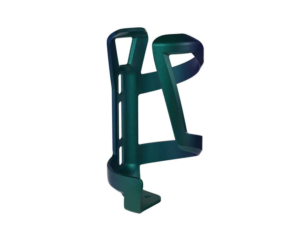 商品名:トレック レフトサイドロードボトルケージ(Trek Left Side Load Recycled Water Bottle Cage)カラー:エメラルドアイリス