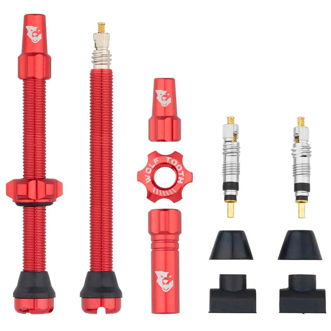 Wolf Tooth Tubeless Valve Stem Kit 60mm(ウルフトゥース チューブレス バルブ ステム キット60mm)