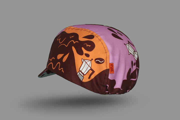 Bello Cyclist Cotton Cycling Cap Coffee(ベロー サイクリスト コットンサイクリングキャップ)