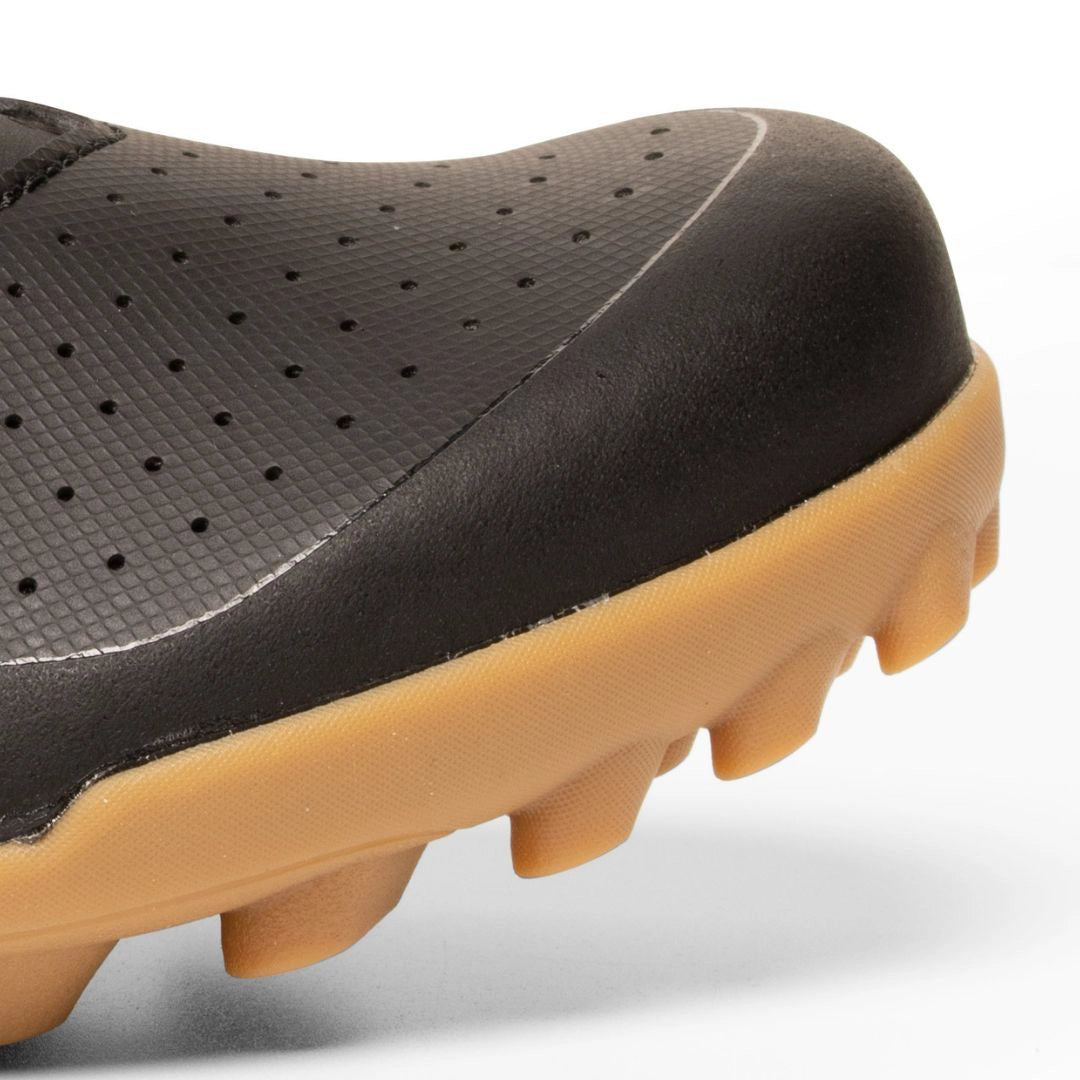 Crankbrothers Candy gravel/xc(クランクブラザーズ キャンディ グラベル XC)カラー:ブラック つま先部分拡大