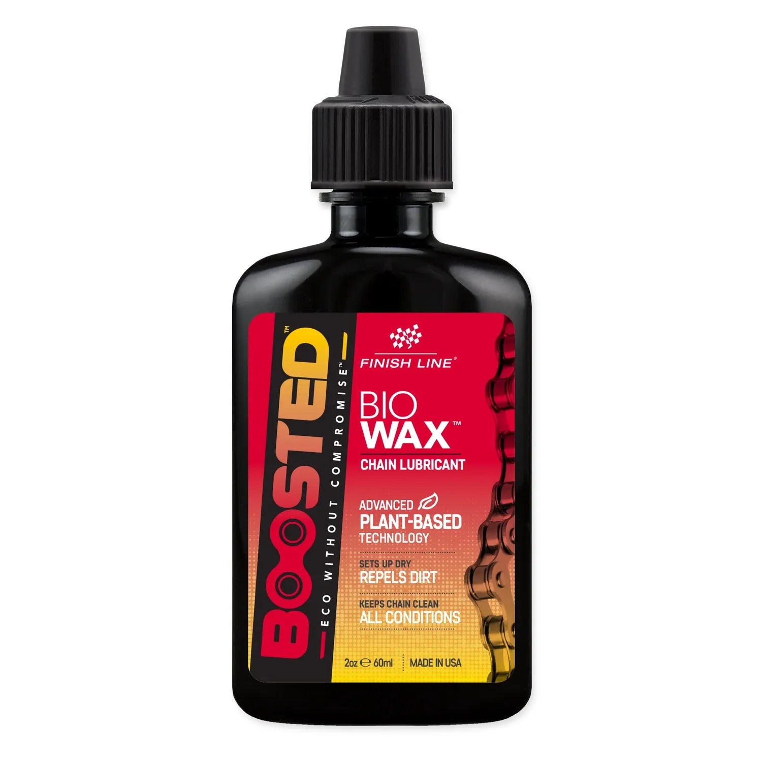 FINISH LINE BOOSTED BioWax｜汚れにくい植物由来ワックスチェーンルブ