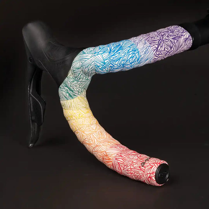 メーカー:Guee 商品名:バーテープ ATTITUDE FADE カラー:Rainbow