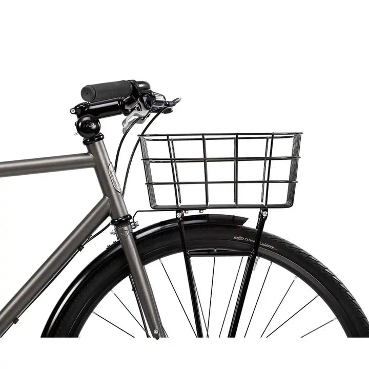 PELAGO RASKET(ラスケット)コミューターバイクに取り付けた状態(真横から)