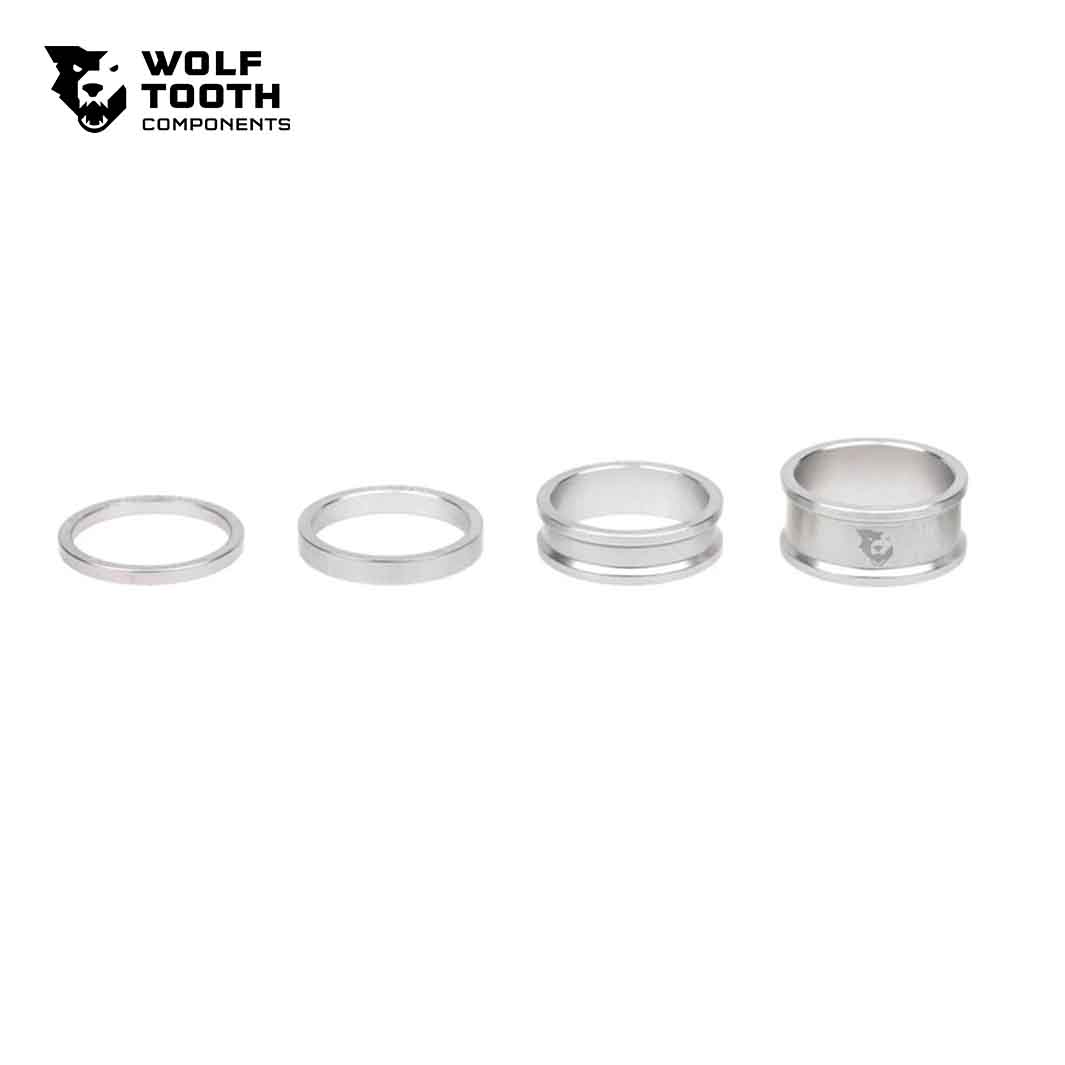 Wolf Tooth Precision Headset Spacer Kit 3, 5, 10, 15mm(ウルフトゥース ヘッドセット スペーサー キット)