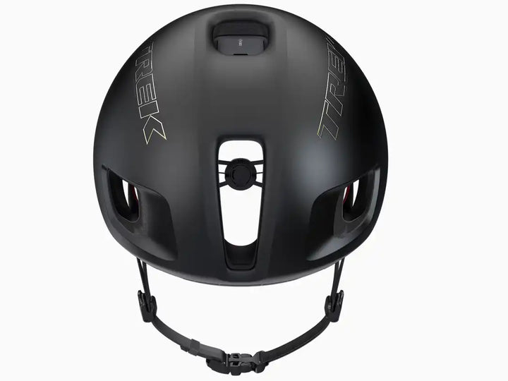 TREK Ballista MIPS Asiafitヘルメット カラー:Black/Red (dark) 真正面から