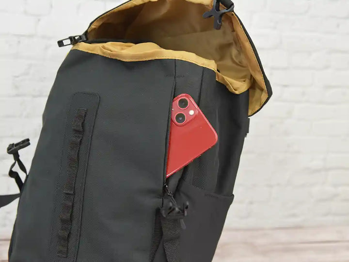 商品:TREK Single Pannier(トレックシングル パニア バッグ)スマホサイズのジッパー付きポケット