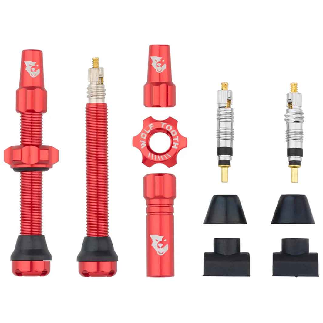Wolf Tooth Tubeless Valve Stem Kit 44mm(ウルフトゥース チューブレス バルブ ステム キット)