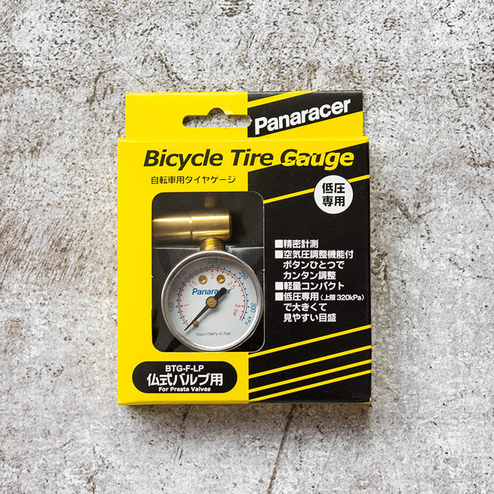 Panaracerタイヤゲージ(低圧専用空気圧計)BTG-F-LP