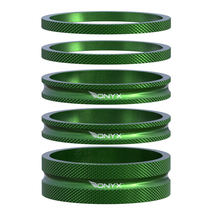 ONYX Racing Products ヘッドセットスペーサーキット 1-1/8inch 5枚セット