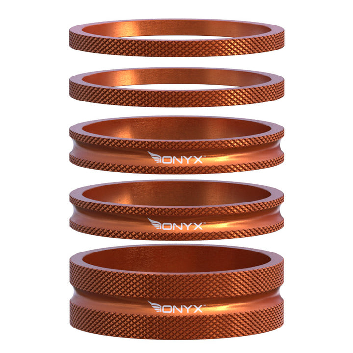 ONYX Racing Products ヘッドセットスペーサーキット 1-1/8inch 5枚セット