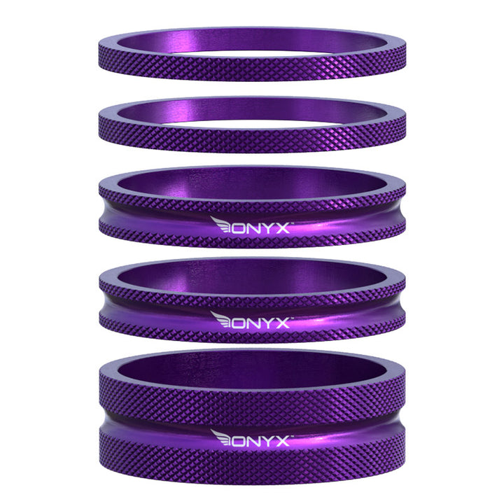 ONYX Racing Products ヘッドセットスペーサーキット 1-1/8inch 5枚セット