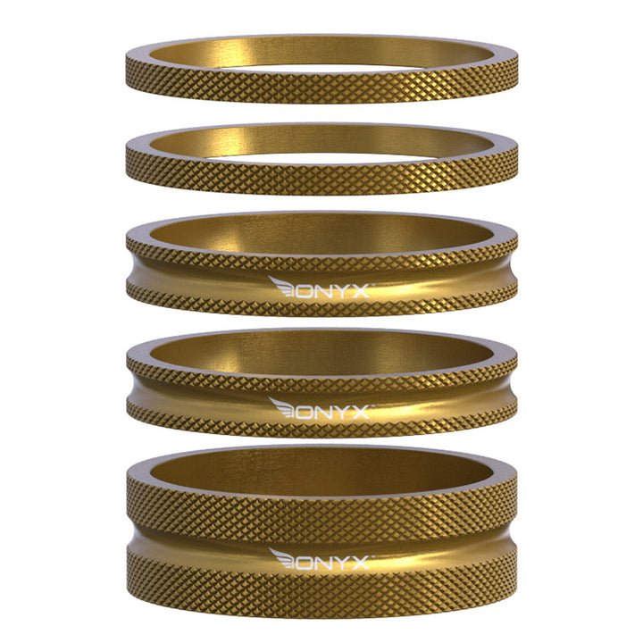 ONYX Racing Products ヘッドセットスペーサーキット 1-1/8inch 5枚セット