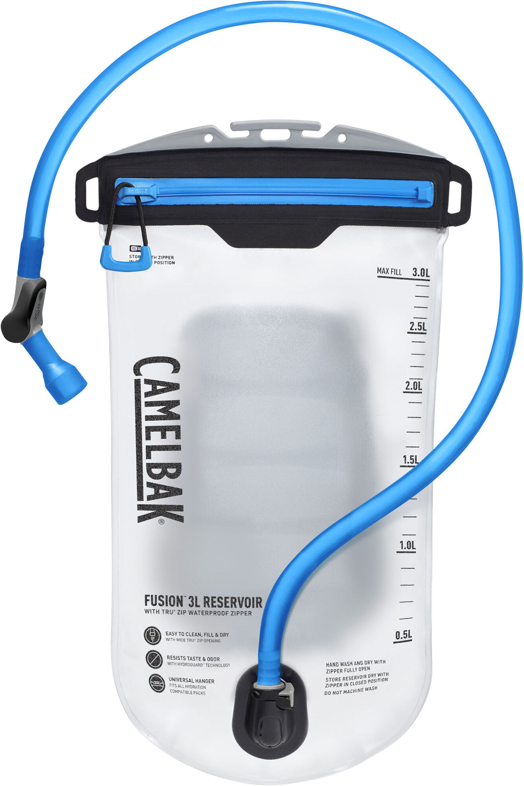 Camelbak Fusion 3L Reservoir with TRU Zip Waterproof Zipper（キャメルバック フュージョンリザーバー 3.0リットル）