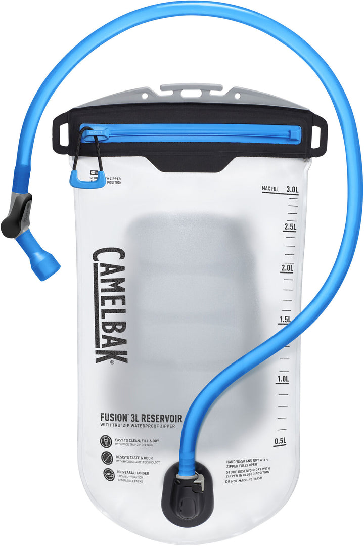 Camelbak Fusion 3L Reservoir with TRU Zip Waterproof Zipper(キャメルバック フュージョンリザーバー 3.0リットル)