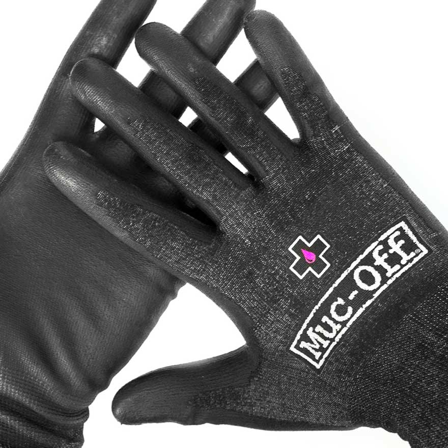Muc-Off Mechanics Gloves(マックオフ メカニックグローブ)装着イメージ