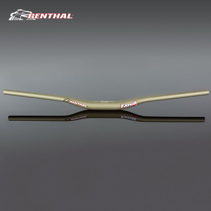 Renthal Fatbar 35mm MTB Handlebar Rise:20mm, Color:Gold(レンサル ファットバー 35mm MTBハンドルバー 20mmライズ、ゴールドカラー)