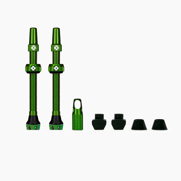 Muc-Off Tubeless Valves 44mm For Insert(マックオフ チューブレスバルブ 44mmタイヤインサート対応 ver.)グリーンの商品画像
