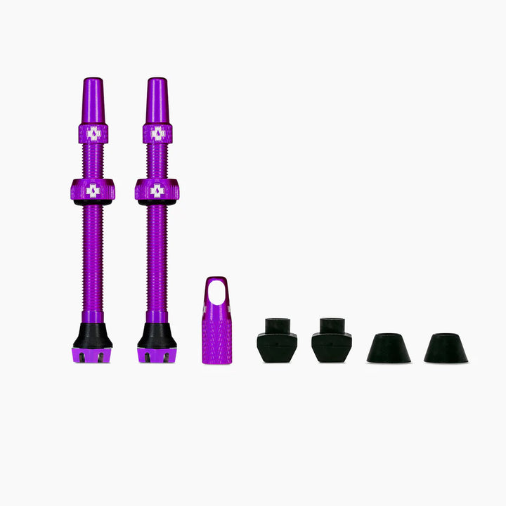 Muc-Off Tubeless Valves 44mm For Insert(マックオフ チューブレスバルブ 44mmタイヤインサート対応 ver.)パープルの商品画像