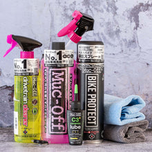 Muc-Off 洗車ケミカル4点+マイクロファイバーウェス2枚セット Dryルブver.