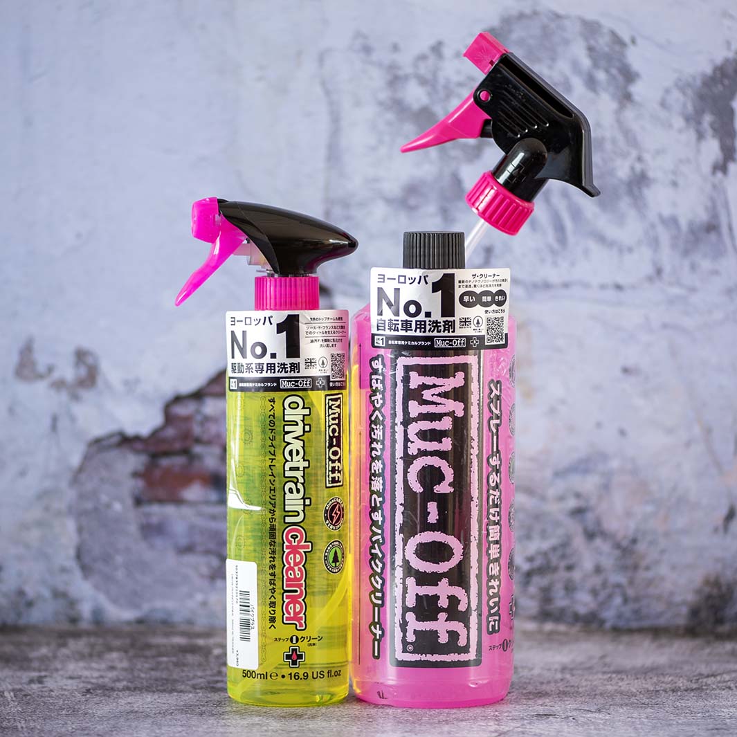 Muc-Off Drivetrain Cleaner & Nano Tech Cleaner duo（マックオフ