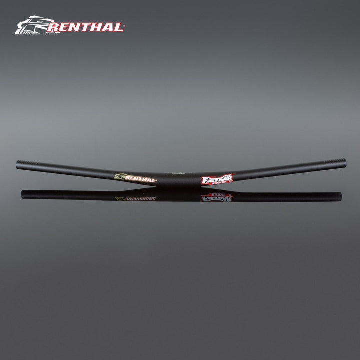 Renthal Fatbar Lite 35mm Handlebar Rise:10mm, Color:Black(レンサルファットバーライト35mmハンドルバーのライズ10mm, カラーブラックのバージョン)