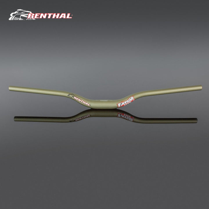 Renthal Fatbar Lite 35mm Handlebar Rise:40mm, Color:Gold(レンサルファットバーライト35mmハンドルバーのライズ40mm, カラーゴールドのバージョン)
