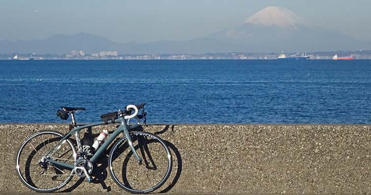 東京湾一周サイクリング 久里浜金谷をフェリーで結ぶ200kmロングライド