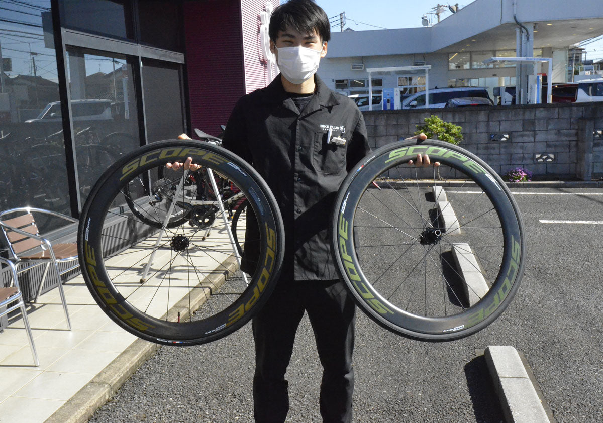 自転車大国オランダ生まれの新星ホイール「SCOPE（スコープ）」♪カスタムデカールで自分好みにカスタム♬