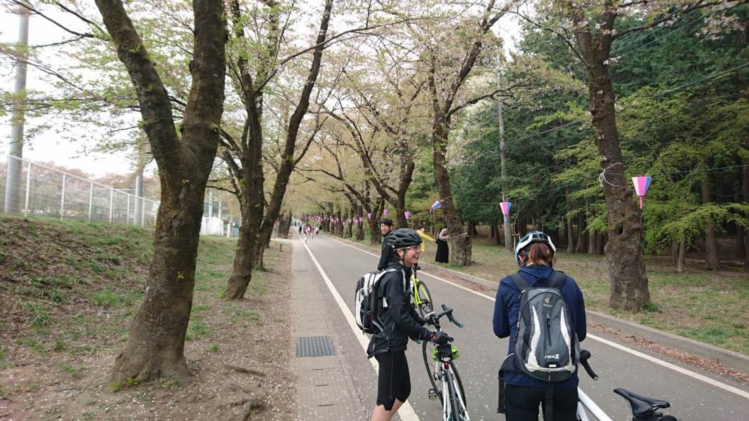 群馬フラワーパーク＆赤城南面千本桜を目指す戸田店グループライド