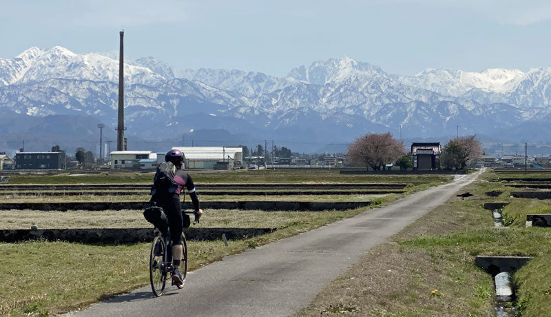 立山連峰の絶景を見ながら自転車で 春の北陸輪行紀行《富山編》