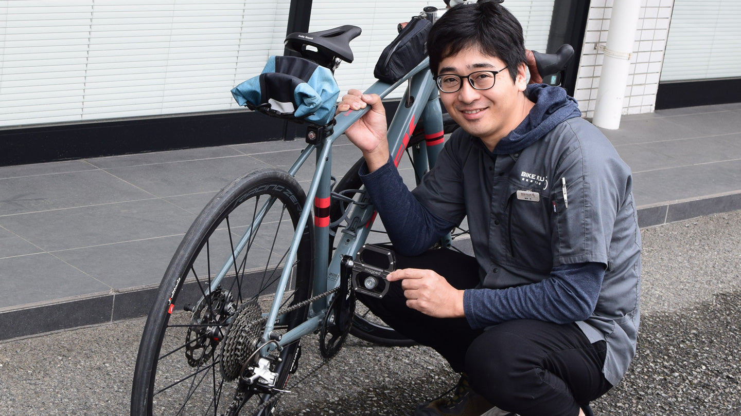 Magped（マグペド）マグネット式ビンディングペダルで脱着も簡単♪