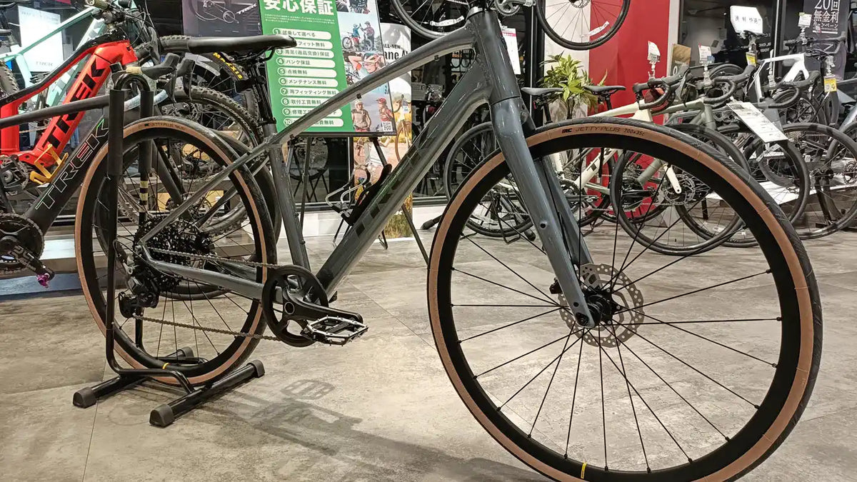 クロスバイク軽量化はMAVICホイールが効く！足回りおよそ1.7kg軽量化