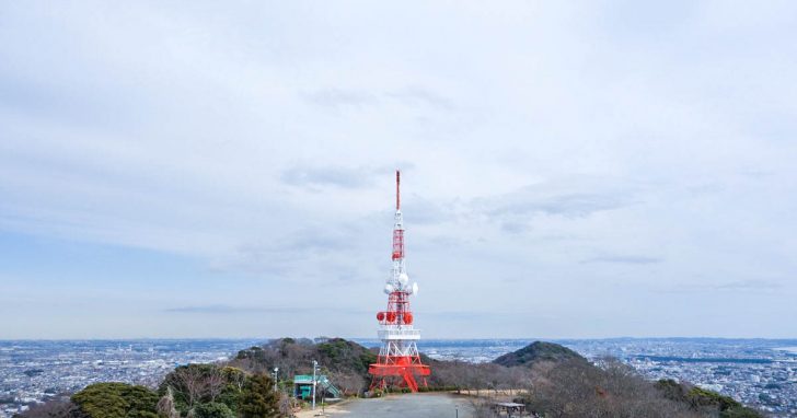 湘南平のTV塔