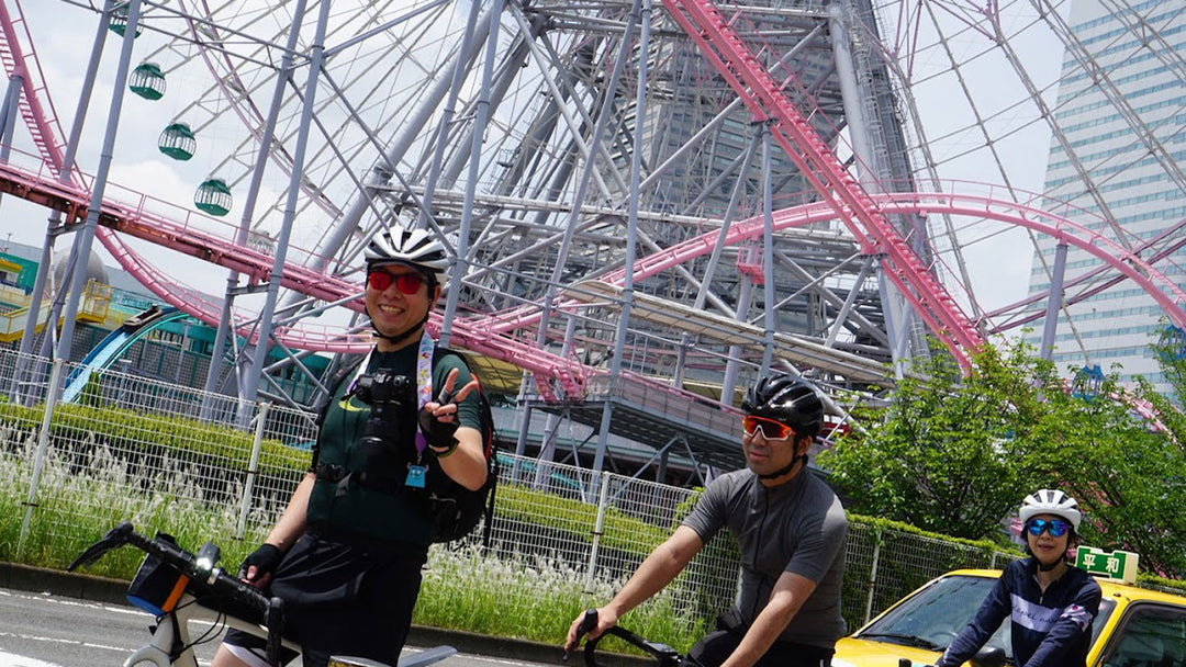 港北店スタッフでみなとみらいをサイクリング