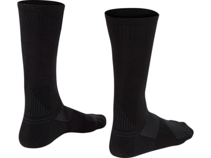 Bontrager Race Merino Wool Crew Sock Black（ボントレガー レース メリノ ウール クルー ソックス ブラック）