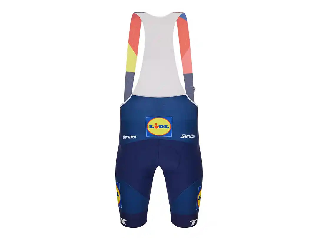 Santini Lidl-Trek RSLチームビブショーツ ：後ろ側