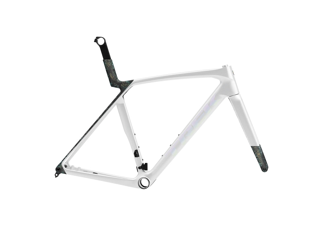 Trek Madone SL Gen 8 フレームセット Gloss Crystal White/Matte Deep Smoke