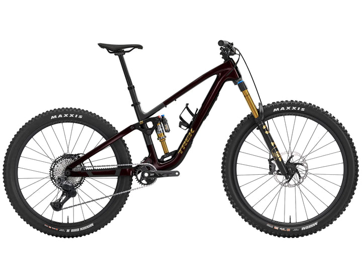 ブランド名：TREK、モデル名：fuel mx 9.8 xt di2 gen 7、年式：2026年、カラー：Gloss Dark Carmine Matte Trek Black