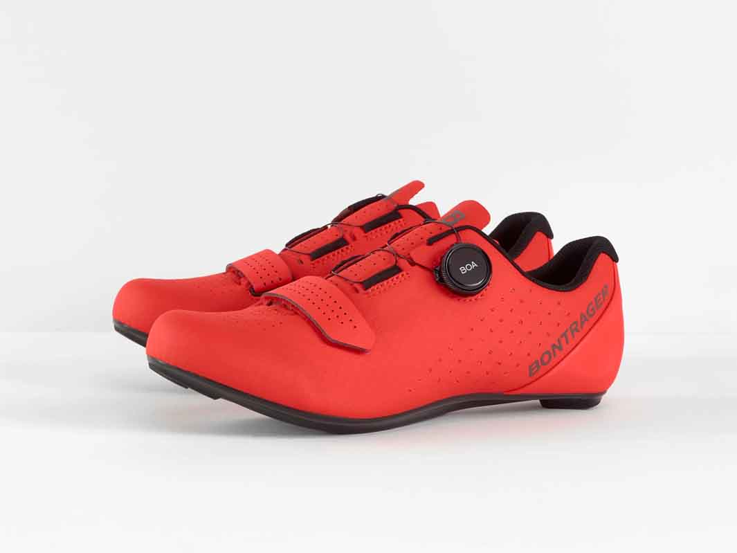 Bontrager Circuit Road Cycling Shoe（ボントレガー サーキット ロード  サイクリングシューズ）カラー：Radioactive Red