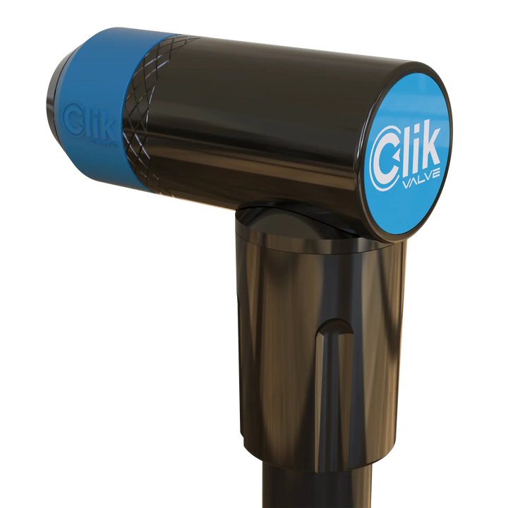 Clik 2-in-1 Right Angled Pump Head & Removeable Pump Adapter (Aluminum)ポンプヘッド