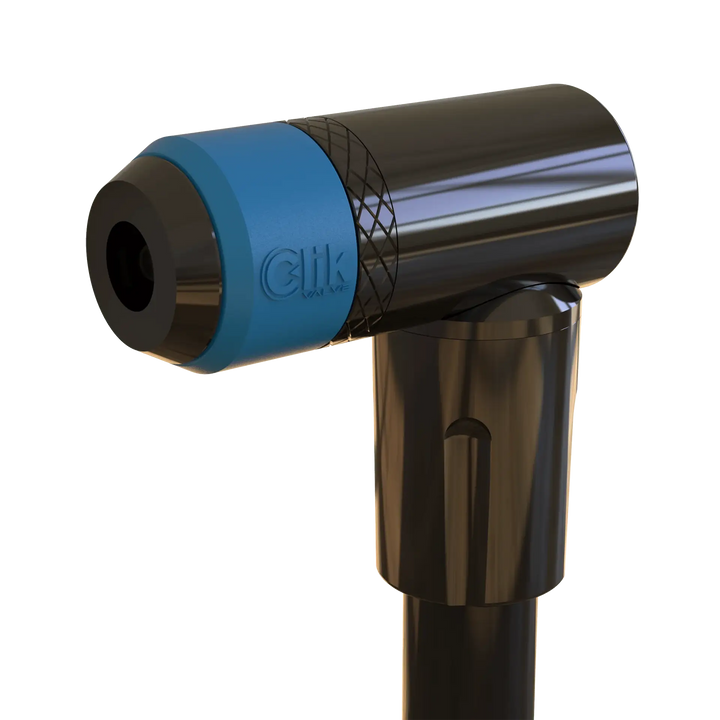 Clik 2-in-1 Right Angled Pump Head & Removeable Pump Adapter (Aluminum)ポンプヘッド